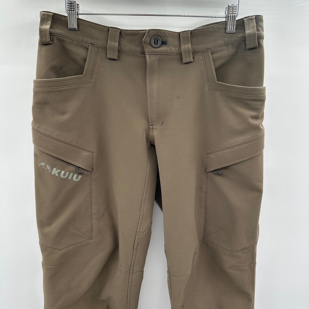 KUIU Attack Pant Major Brown Mens 32X31 Short Hunting Hiking Primeflex READ